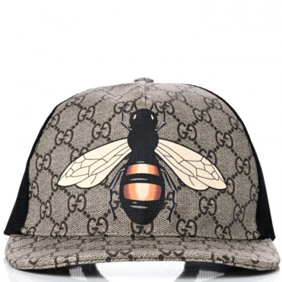 💯🆕❤️Authentic Brand New Gucci Bee 🐝 Hat - Picture 1 of 13